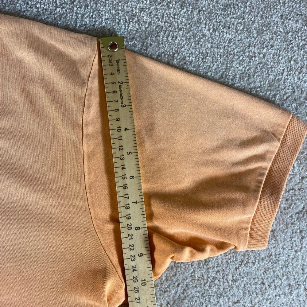 Polo Ralph Lauren Polo Shirt Mens XL Orange Short Sleeve Pony Logo Preppy
